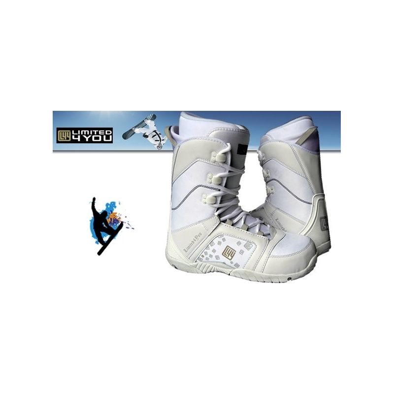 Boots snowboard Thirteen L4U blanche