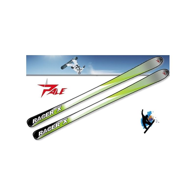 Ski alpin Racer X enfant PALE