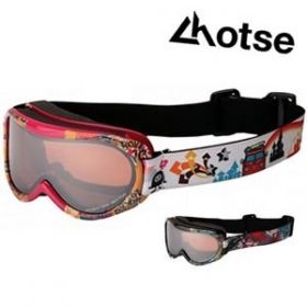 Masque de ski Freeride Hysteresis, bande noire - Pipolaki