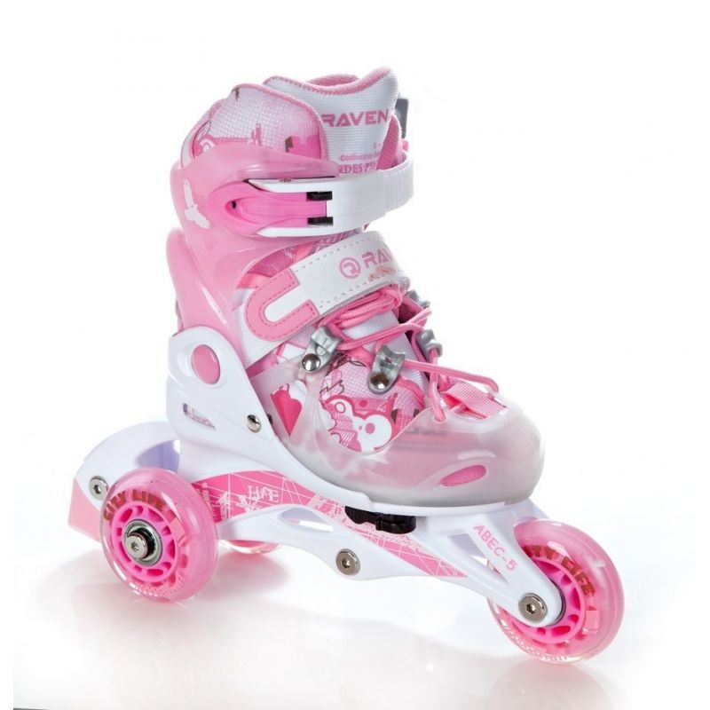 Roller Princess transformable et ajustable RAVEN