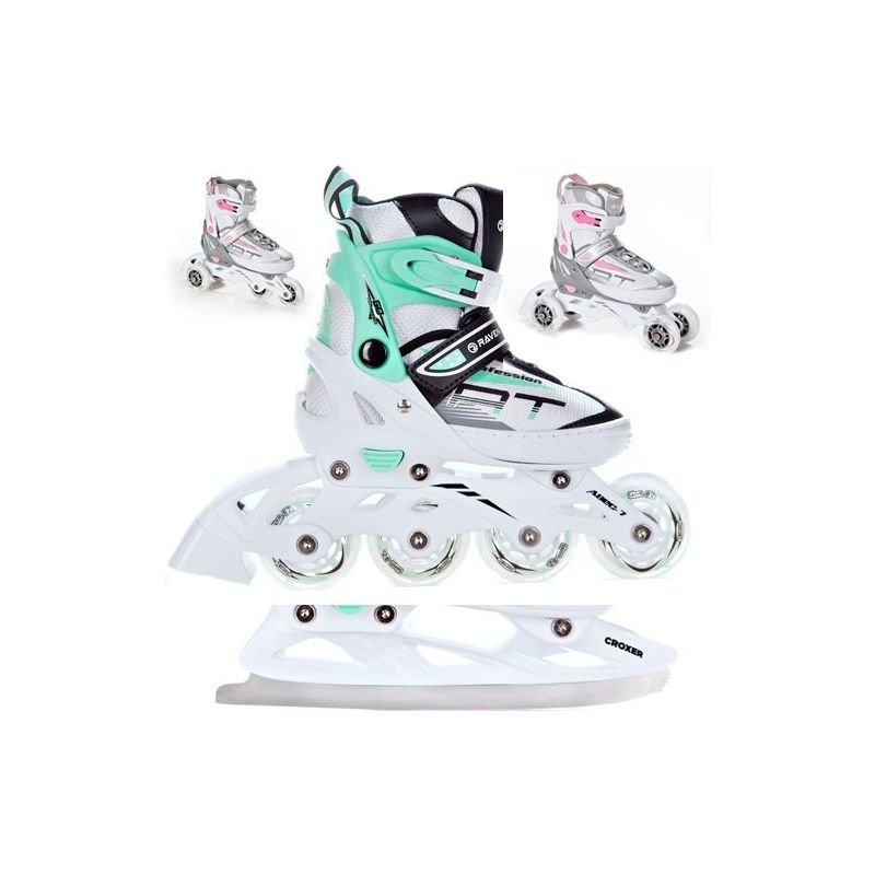 Roller Profession taille ajustable RAVEN White