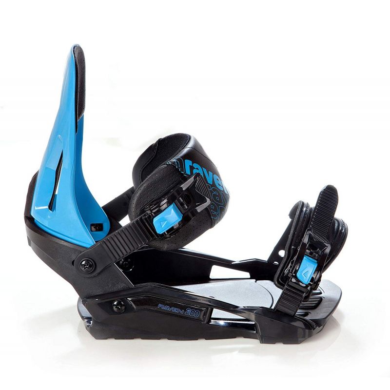 Fixation snowboard S200 RAVEN bleu