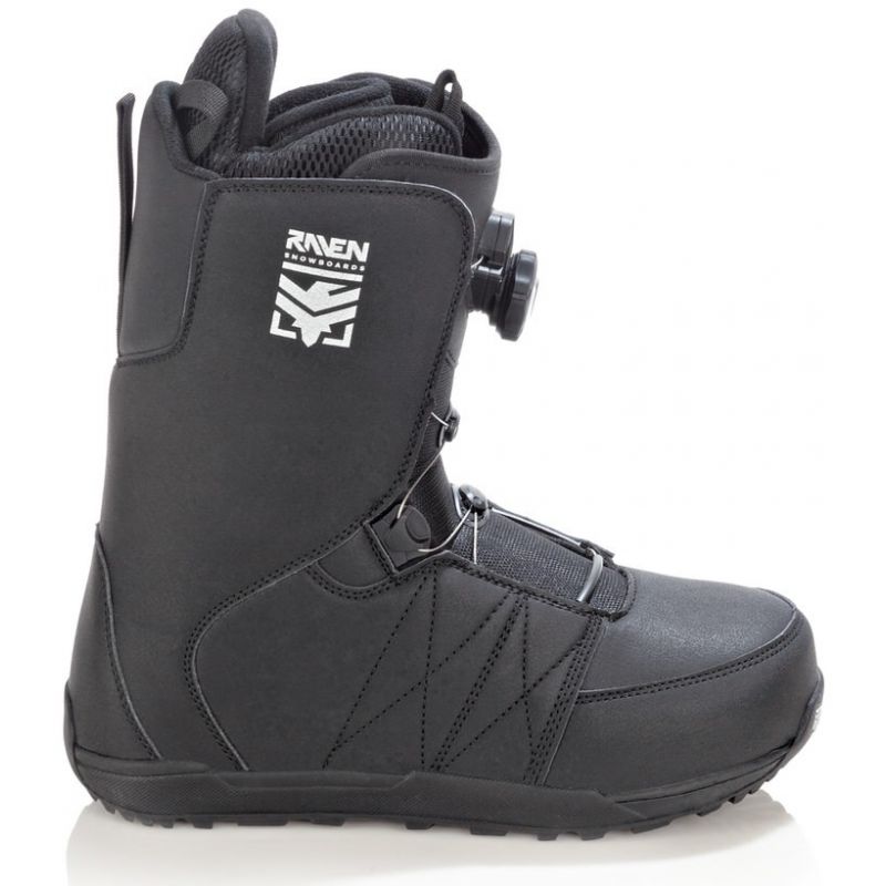 Boots Matrix Atop RAVEN snowboard