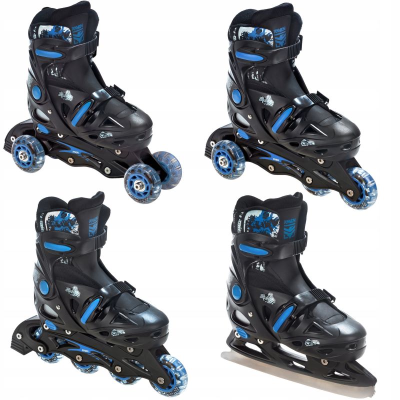 Roller transformable et ajustable Singer Croxer avec patin a glace