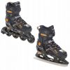 Roller Pulse noir orange taille modifiable RAVEN patin a glace