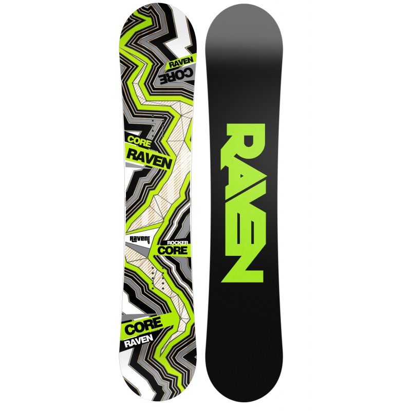 snowboard Core Carbon glossy RAVEN