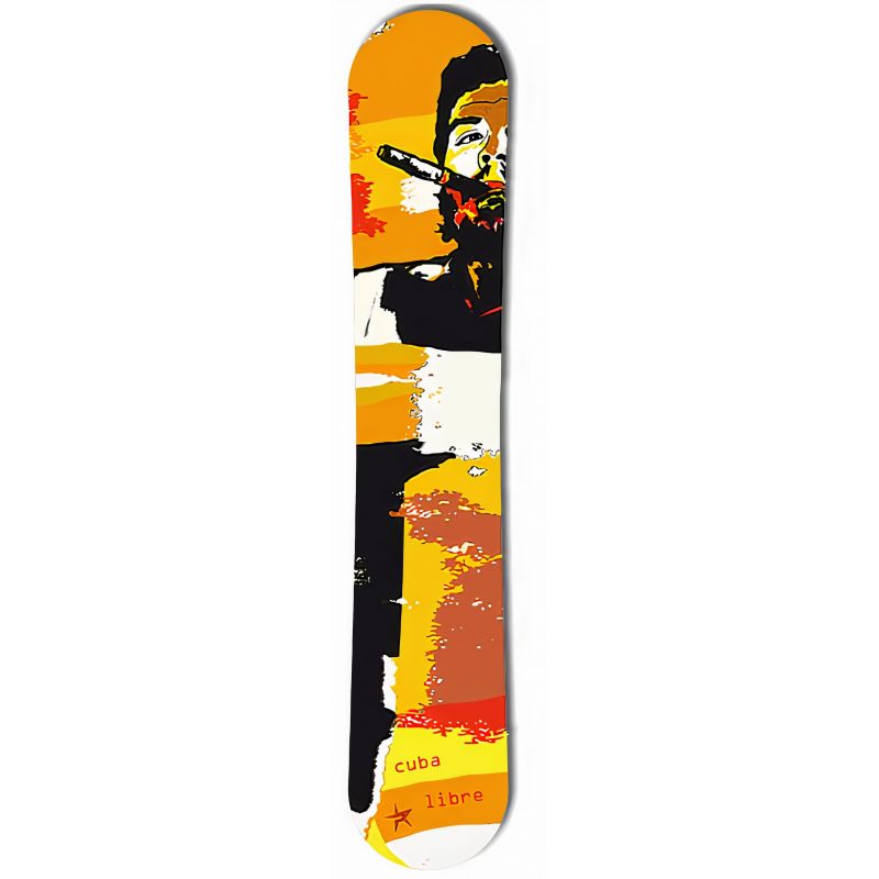 Cuba Libre Orange PALE snowboard