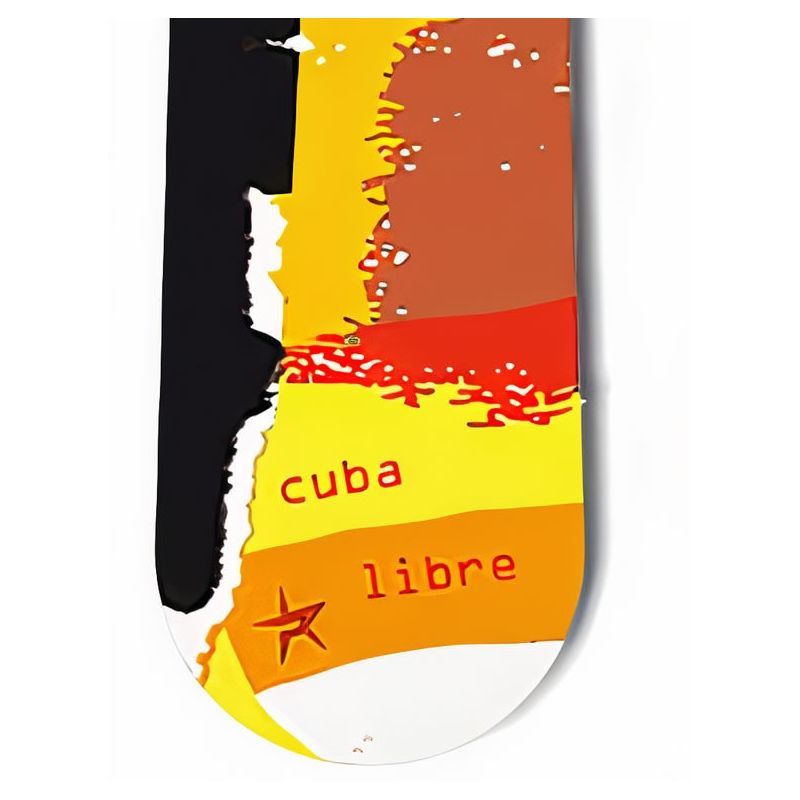 Cuba Libre Orange PALE snowboard