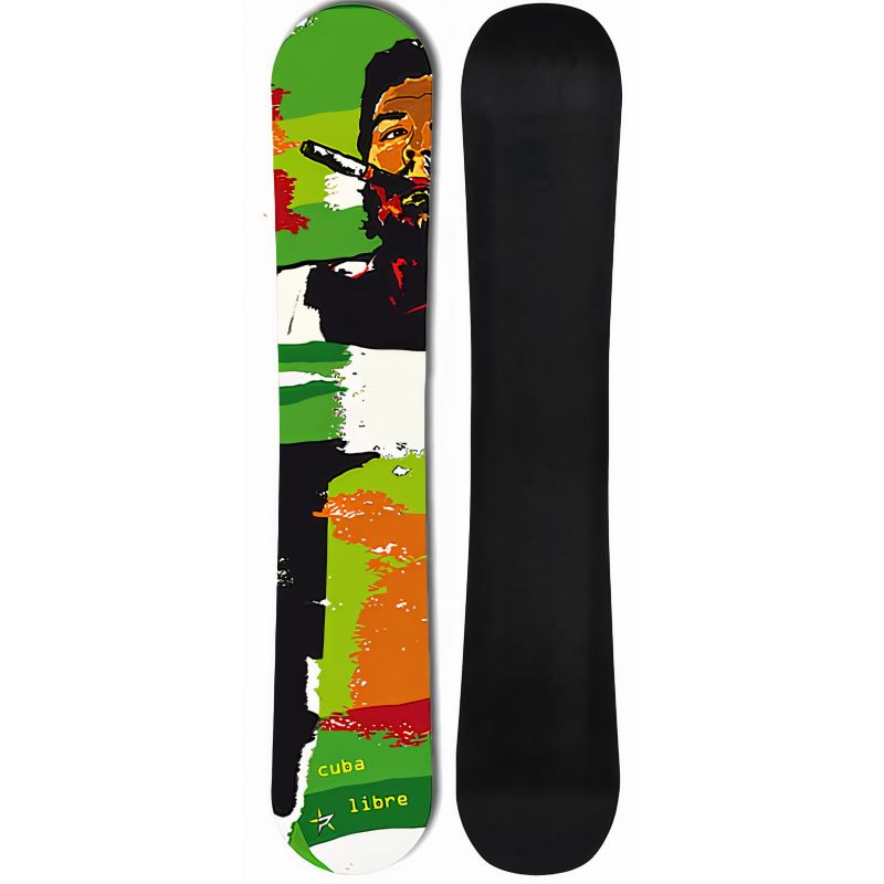 Cuba Libre Green PALE snowboard