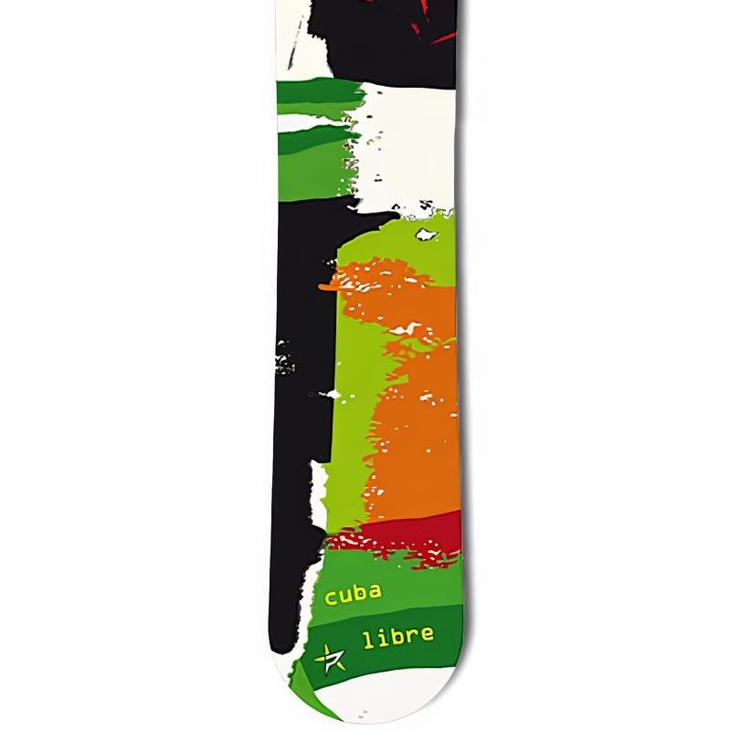 Cuba Libre Green PALE snowboard