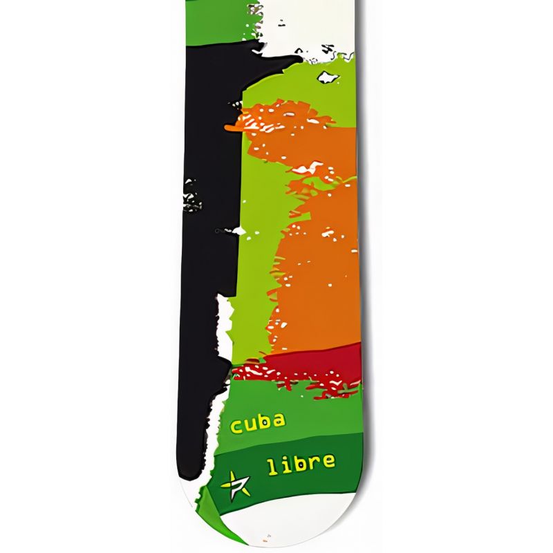 Cuba Libre Green PALE snowboard