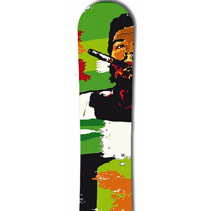 Cuba Libre Green PALE snowboard