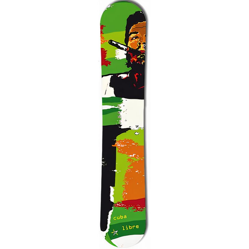 Cuba Libre Green PALE snowboard