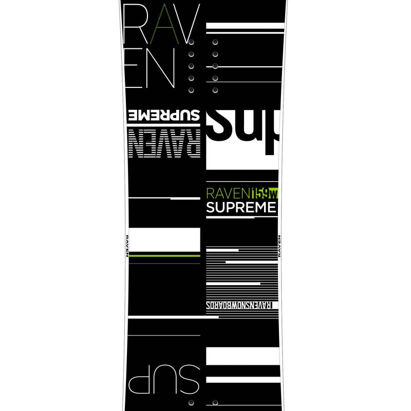 Overvloedig wijsvinger huwelijk Supreme RAVEN snowboard