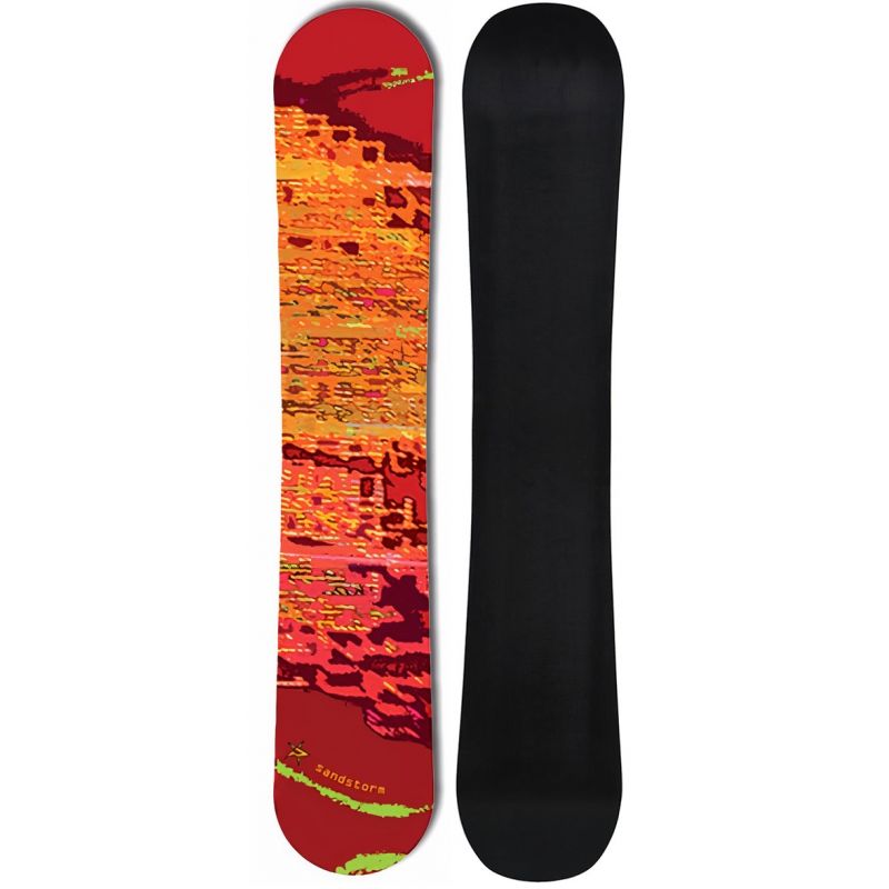 Sandstorm Red PALE snowboard