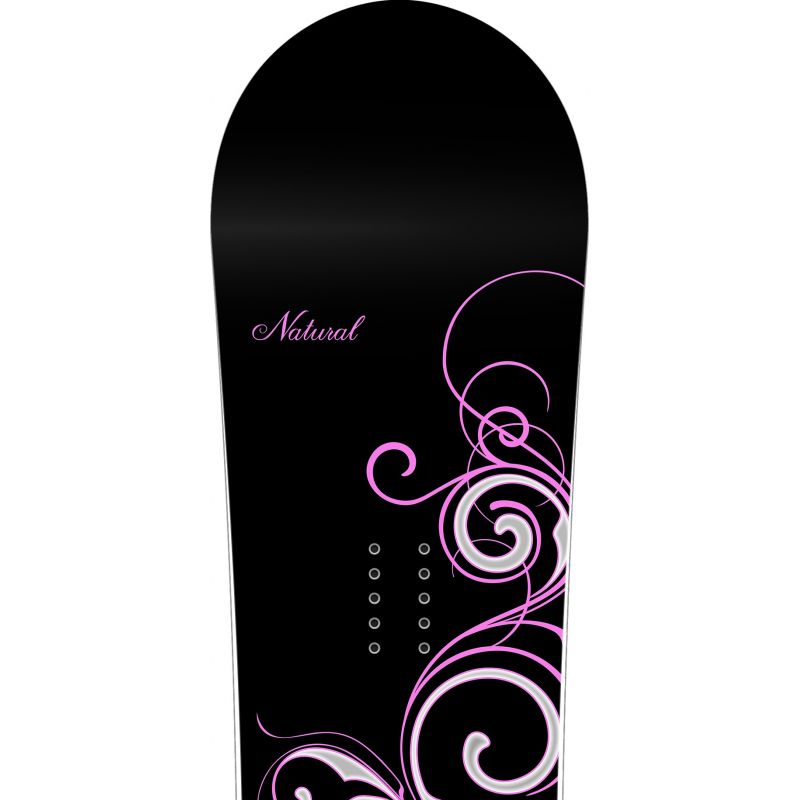 Natural RAVEN snowboard