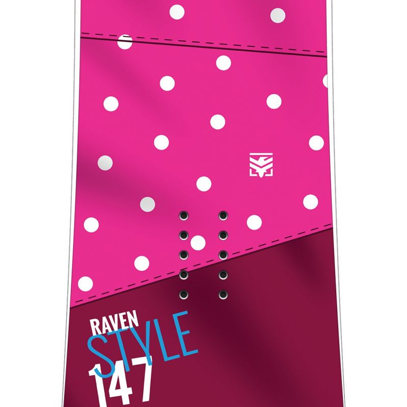 Style Pink RAVEN snowboard