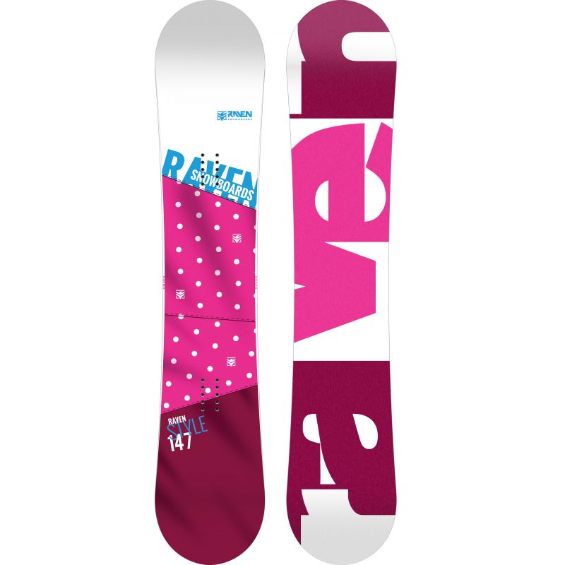 Style Pink RAVEN snowboard