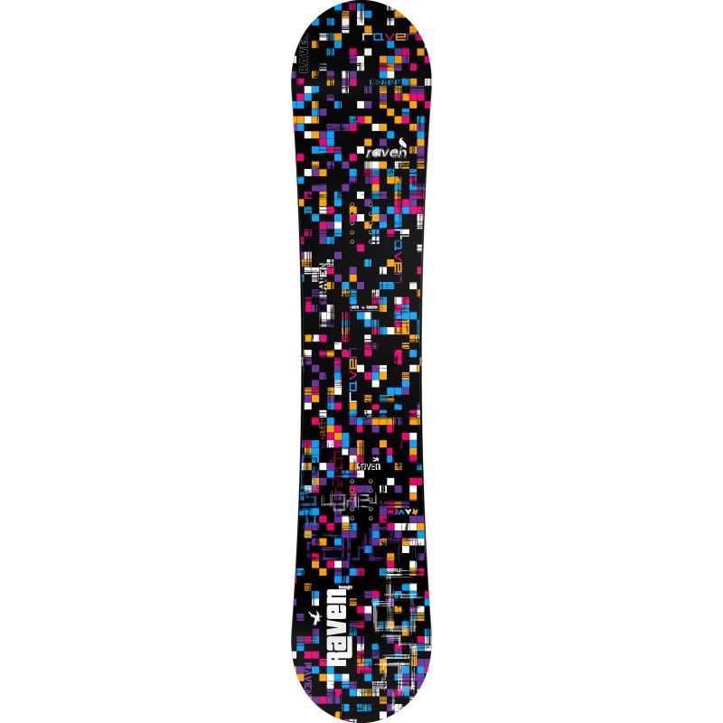 Grid black RAVEN snowboard