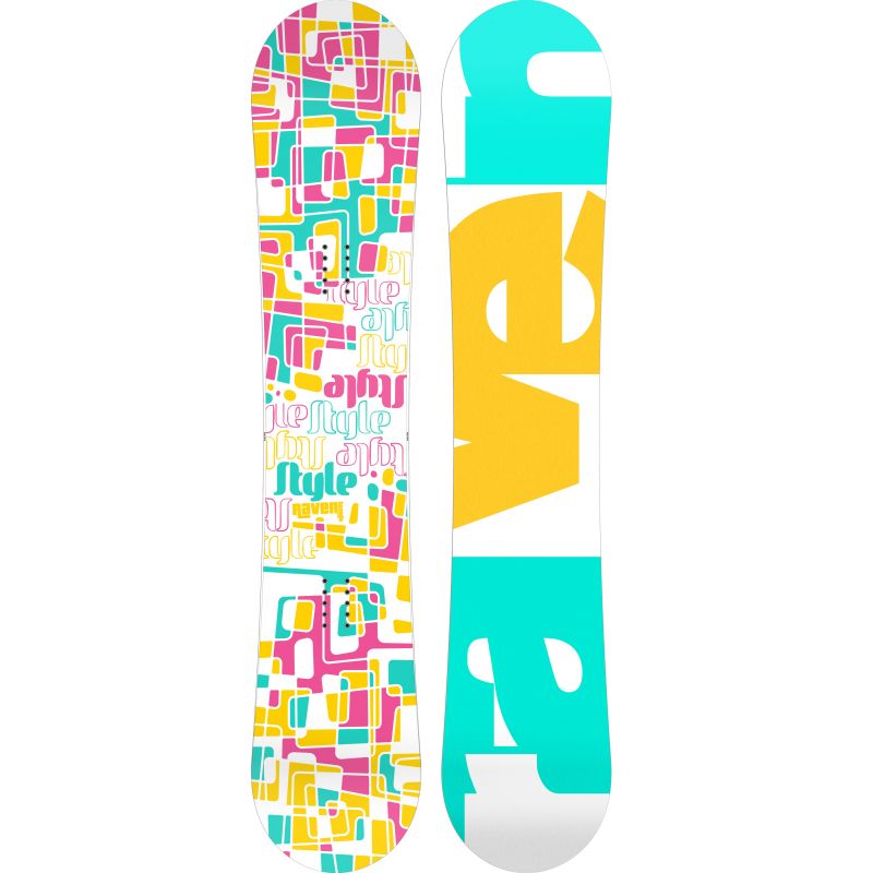 Style RAVEN snowboard femme