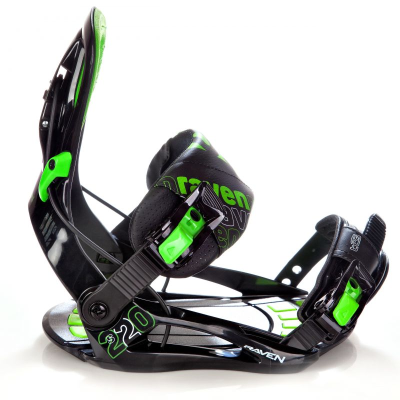 Fixation S220 Raven snowboard vert