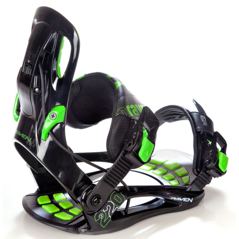 Fixation S220 Raven snowboard vert