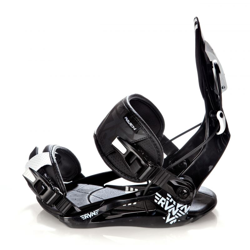 Fixation S250 Raven snowboard noir blanc