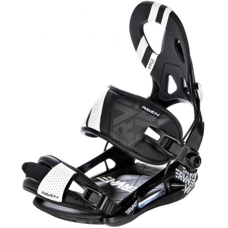 Fixation S250 Raven snowboard noir blanc
