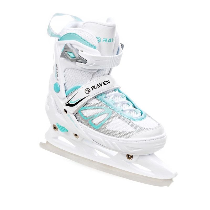 Roller Advance blanc ajustable et modulable RAVEN avec patin a glace