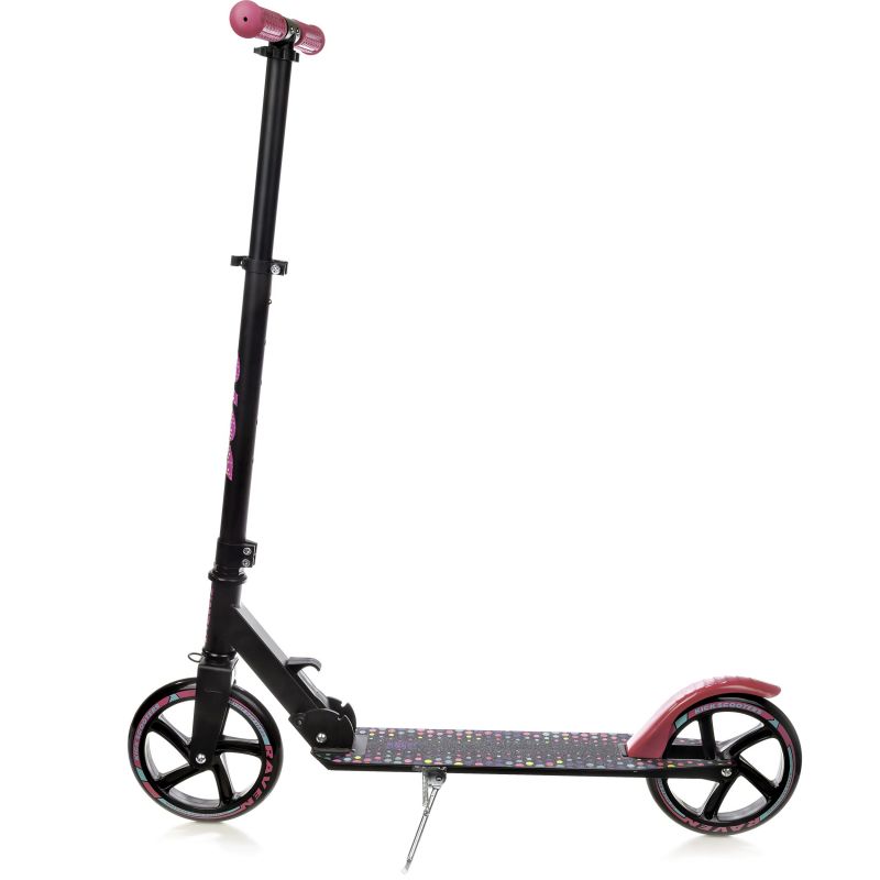 Trottinette de ville Raven Dots Black 200mm