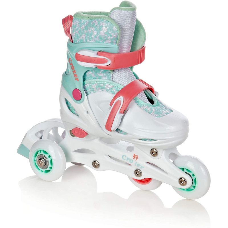 Rollers Enfant Ajustables TEMPISH Gokid Blanc | HOTMER