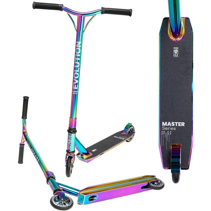 Trottinette freestyle Evolution Master 110mm RAVEN Neo chrome