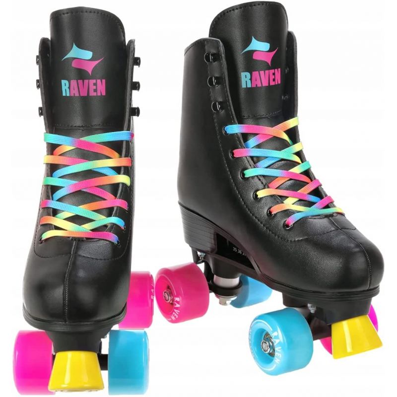 Rollers Raven Patin à roulettes Holo taille modulable Adulte Enfant Mixte  39 au 42 Multicolore