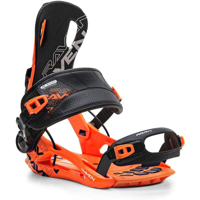 Fixation Rapide RAVEN FT270 fastec snowboard orange