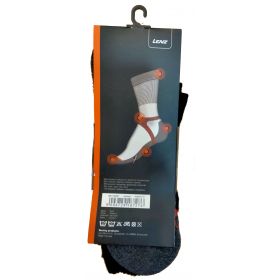 2 paires Chaussettes mixte outdoor thermo LENZ ski snowboard