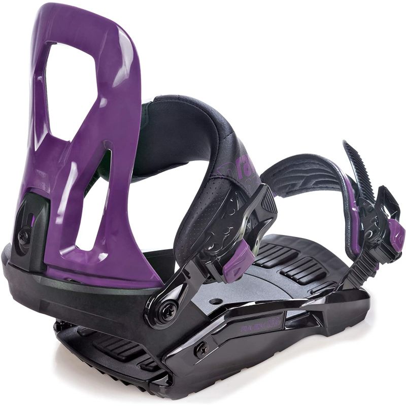 Fixation snowboard S200 RAVEN noir violet
