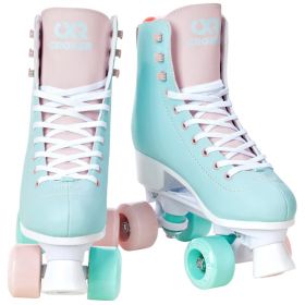 Patins a roulettes star move lumineux - taille 35-36, jeux exterieurs et  sports