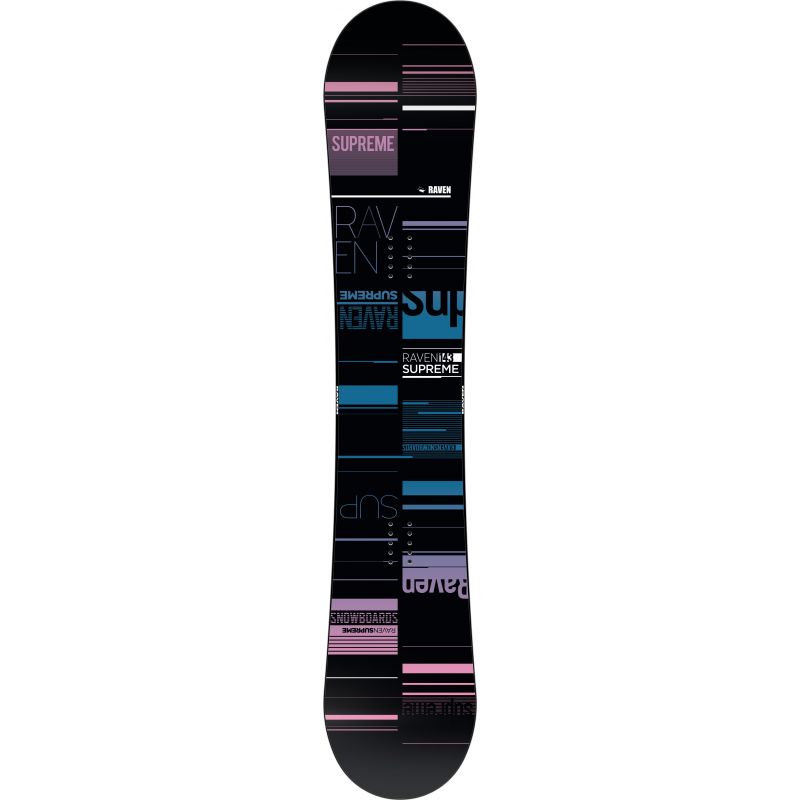 Supreme black RAVEN snowboard