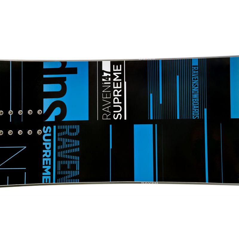 Supreme black RAVEN snowboard