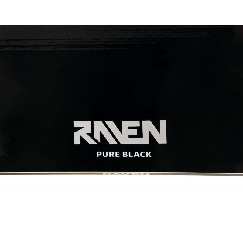 Pure black RAVEN snowboard