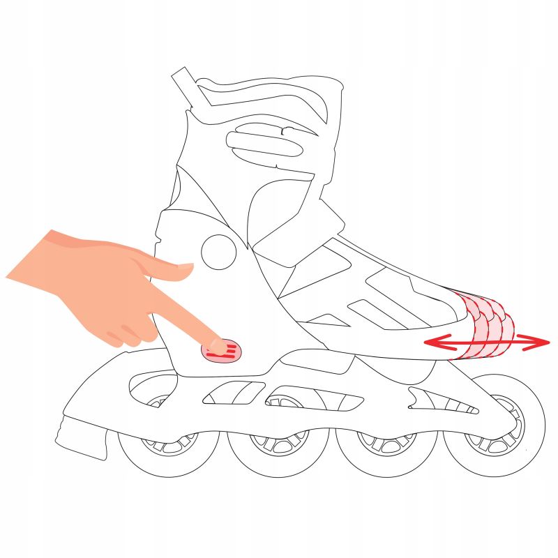 Roller Lia roue LED + patin à roulette + patin à glace + triskate Enfant  Mixte