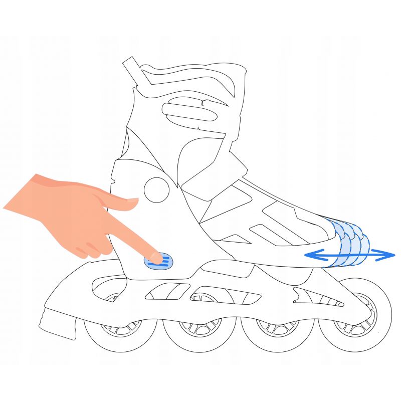 pointure ajustable roller en ligne SPARTAN patin a glace