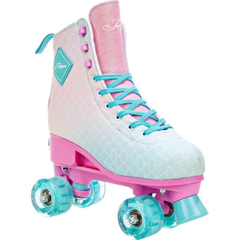 patin a roulettes RAVEN mides roues LED pointure modulable