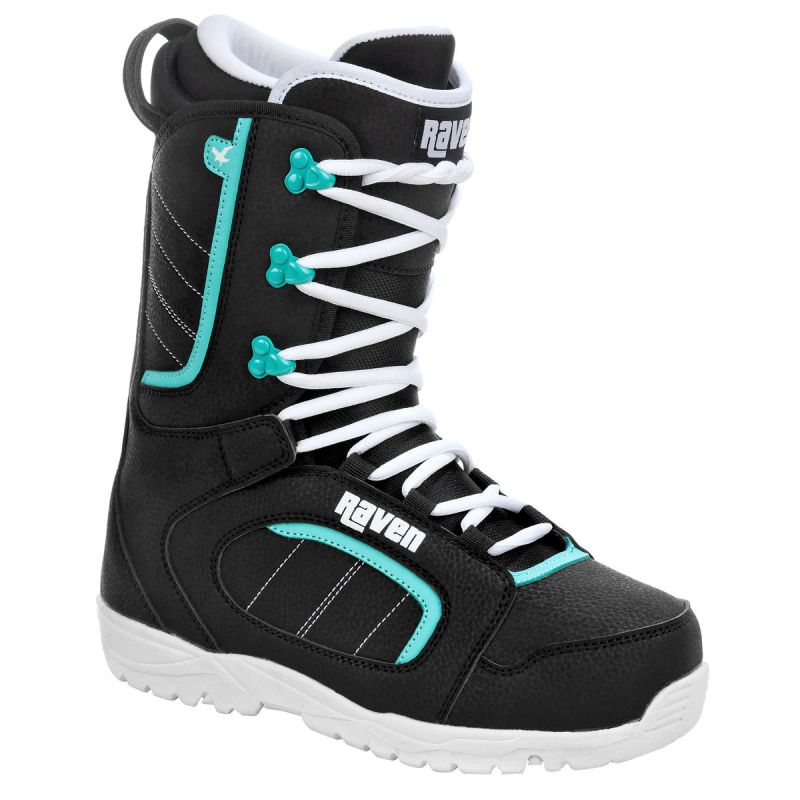 Boots Diva RAVEN femme noir menthe snowboard