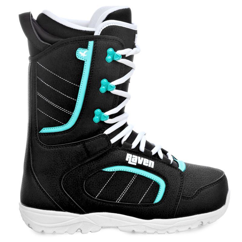 Boots Diva RAVEN femme noir menthe snowboard