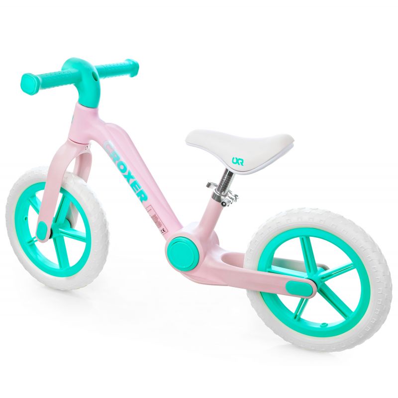 Draisienne Foldi pliable Croxer vélo pour tout petit - menthe rose