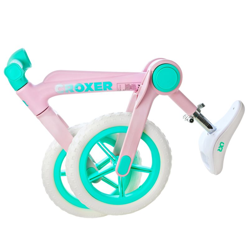 Draisienne Foldi pliable Croxer vélo pour tout petit - menthe rose