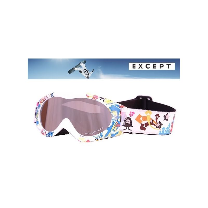 Cadet Masque Ski Enfant SPY MULTICOLORE pas cher - Masques ski et snowboard  SPY discount