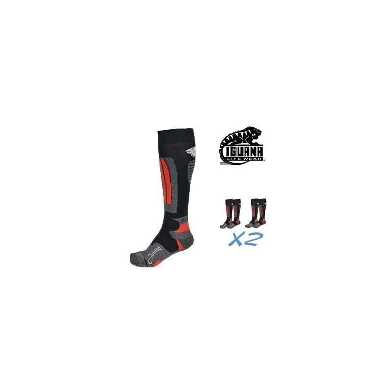 photo Chaussettes IKVA10 Snowboard/Ski Homme IGUANA