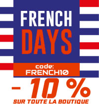 French day 10% de remise sur la boutique en ligne